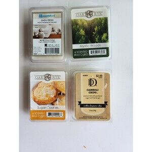 New in Package 4 Scented Wax Melts B19